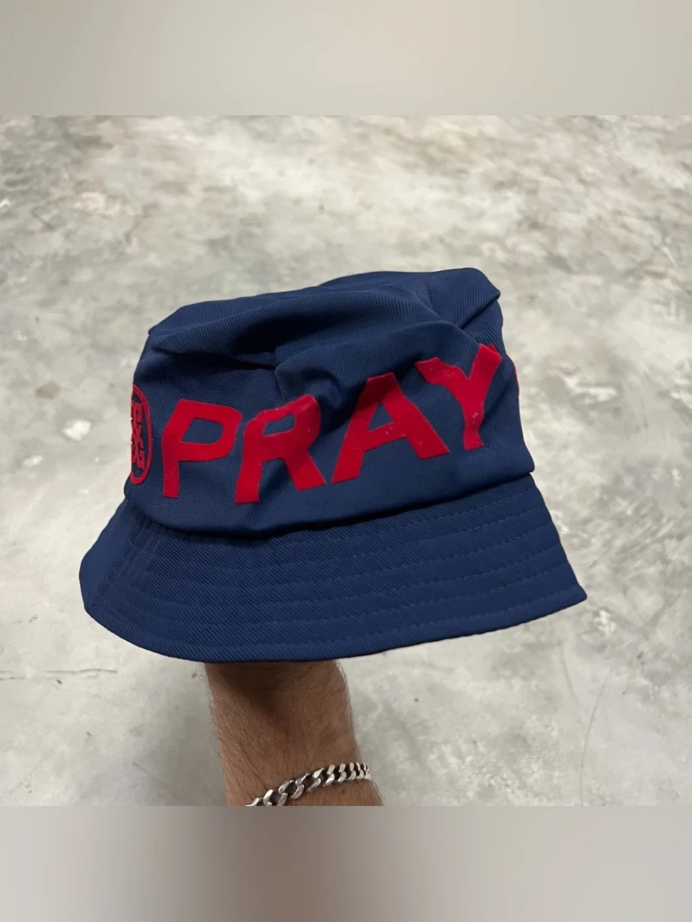 G/FORE PRAY FOR BIRDIES BUCKET HAT GOLF CAP  One Size BLUE